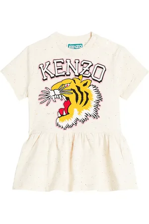 Kenzo Baby logo cotton dress