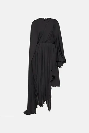 Balenciaga Asymmetric crÃªpe minidress