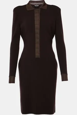 Tom Ford Wool and silk-blend minidress