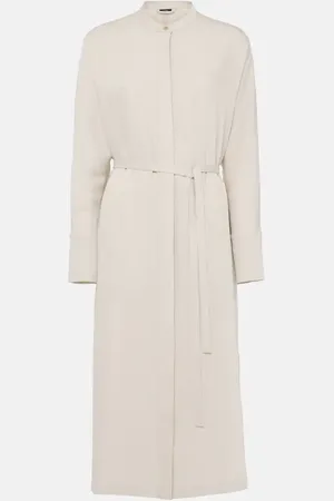 Joseph Dada belted cady midi dress