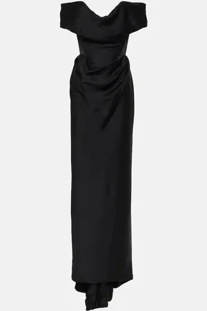 Vivienne Westwood Nova Cocotte crÃªpe satin gown