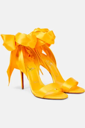 Christian Louboutin Sandale Du DÃ©sert 100 satin sandals