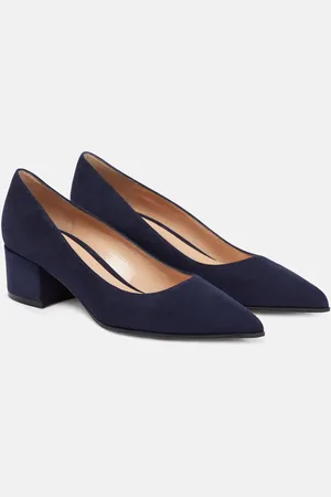 Gianvito Rossi Piper suede pumps