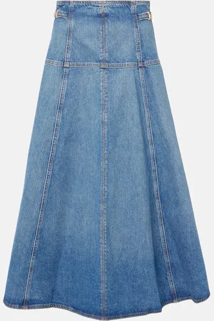 ULLA JOHNSON Brigette pleated midi skirt