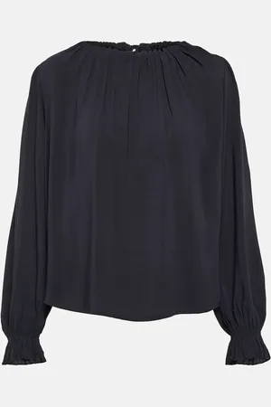 Velvet Bristol challis blouse