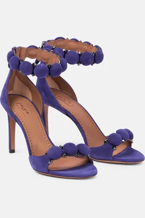 Alaïa AlaÃ¯a La Bombe 90 suede sandals
