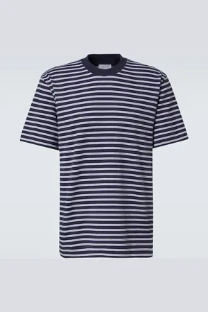 Sunspel Striped cotton T-shirt