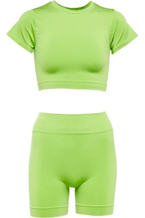 Prisma Mindful crop top and Composed shorts set