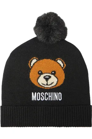 Moschino Teddy bear wool-blend beanie