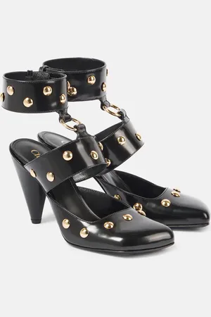 Chloé ChloÃ© Jade studded leather pumps