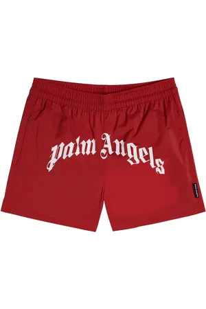 Palm Angels Logo swim trunks