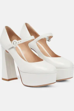 Gianvito Rossi Mary Jane leather pumps