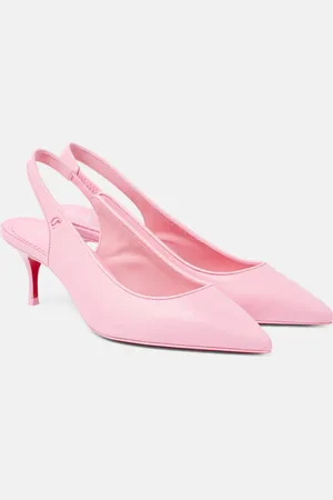 Christian Louboutin Sporty Kate 55 leather slingback pumps
