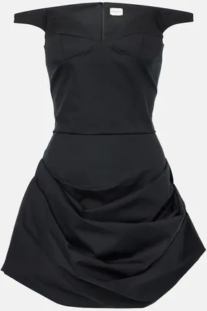 MAGDA BUTRYM Off-shoulder cotton minidress