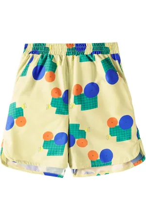 Jelly Mallow Tractor printed shorts