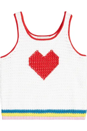 Stella McCartney Knit cotton tank top