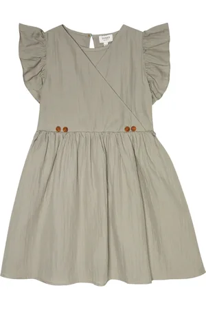 Donsje Calis ruffle-trimmed cotton dress