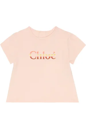 Chloé ChloÃ© Kids Baby printed cotton T-shirt