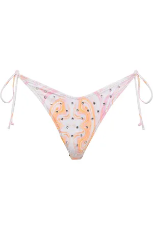 Reina Olga Susan embellished bikini bottoms