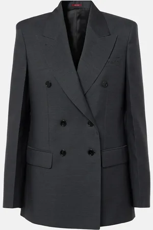 Gucci Double-breasted wool blazer