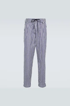 SACAI Thomas Mason cotton poplin pants