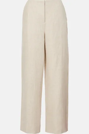 FAITHFULL THE BRAND Meave linen wide-leg pants