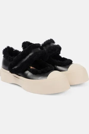 Marni Pablo shearling-lined leather sneakers