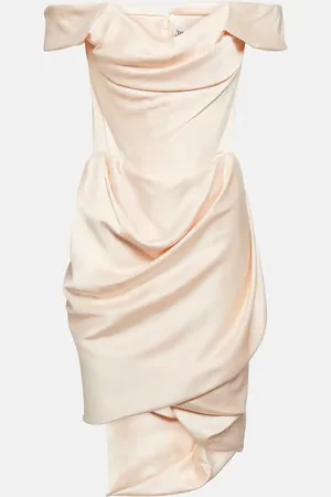 Vivienne Westwood Bridal Nova Cora crÃªpe satin minidress