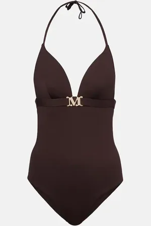 Max Mara Cecilia embellished swimsuit