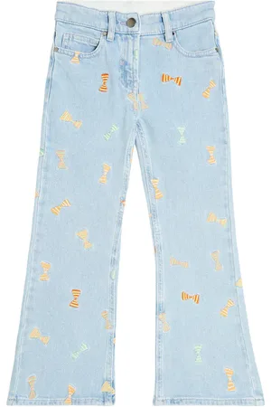 Stella McCartney Embroidered straight jeans