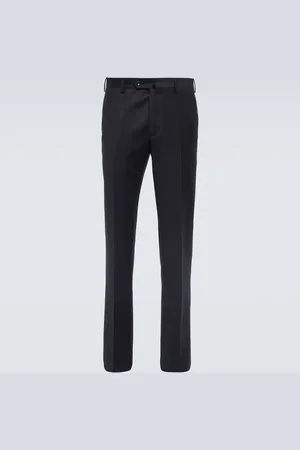 Loro Piana Pantaflat wool flannel slim pants