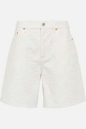 Gucci GG denim jacquard Bermuda shorts