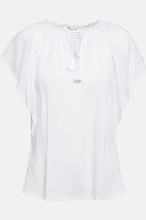 POUPETTE ST BARTH Elsa ruffle-trimmed top