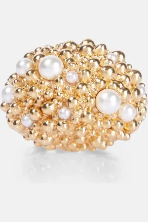 Chloé ChloÃ© ChloÃ© Shells faux pearl ring