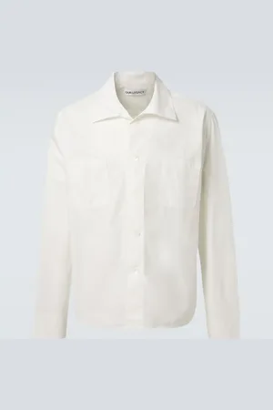 OUR LEGACY Funnel cotton poplin shirt