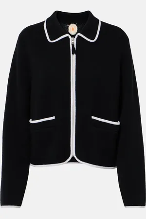 Jardin des Orangers Wool and cashmere zip-up sweater