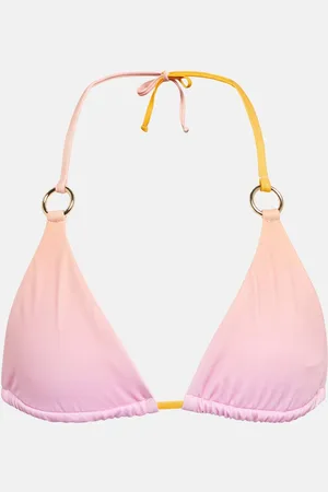 Louisa Ballou Printed bikini top