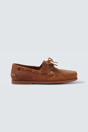 Ralph Lauren Merton leather boat shoes