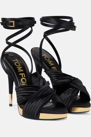 Tom Ford Satin platform sandals