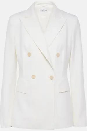 Max Mara Osanna virgin wool gabardine blazer