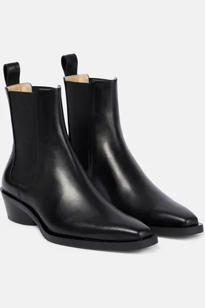 Proenza Schouler Bronco leather ankle boots