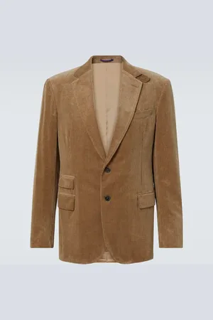 Ralph Lauren Kent cotton and cashmere corduroy blazer
