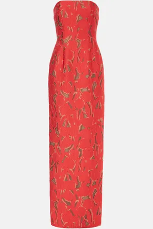 EMILIA WICKSTEAD Laelia jacquard corset dress