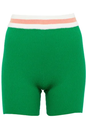 The Upside Tropez Lucia cotton-blend knit shorts