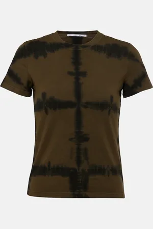 Proenza Schouler White Label Brewer cotton-blend jersey T-shirt