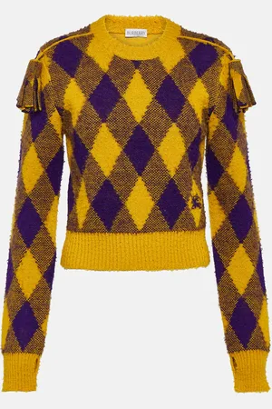 Burberry Argyle wool jacquard sweater