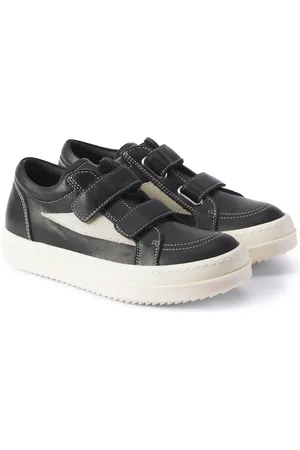 Rick Owens Straps Vintage leather low-top sneakers
