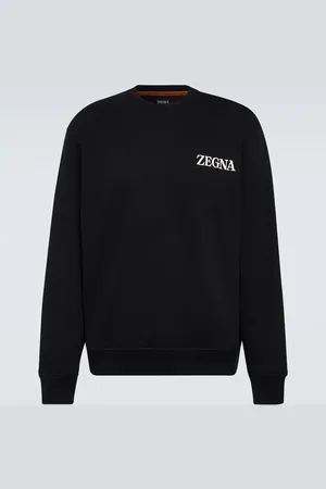 Ermenegildo Zegna Logo cotton jersey sweatshirt
