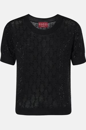 Gucci GG Crystal wool top