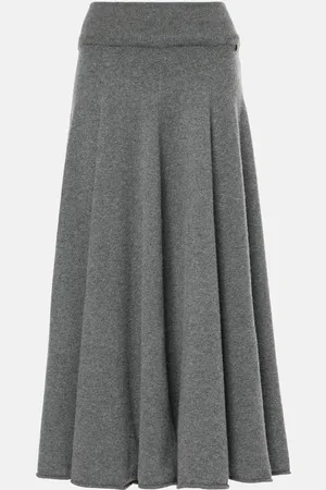 EXTREME CASHMERE NÂ°313 Twirl cashmere-blend maxi skirt